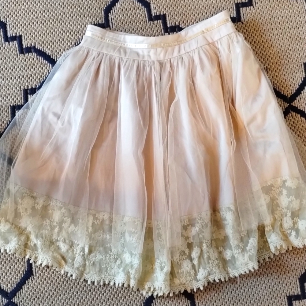 Flouncy Tulle Skirt